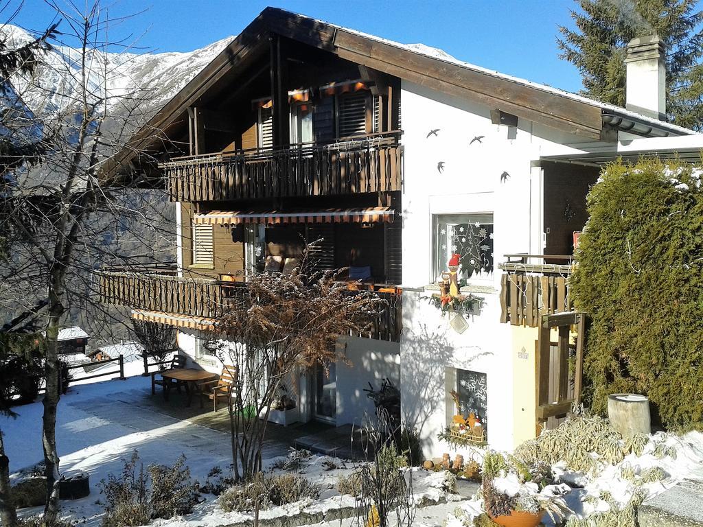 Chalet Schneevogul Grächen Exterior foto